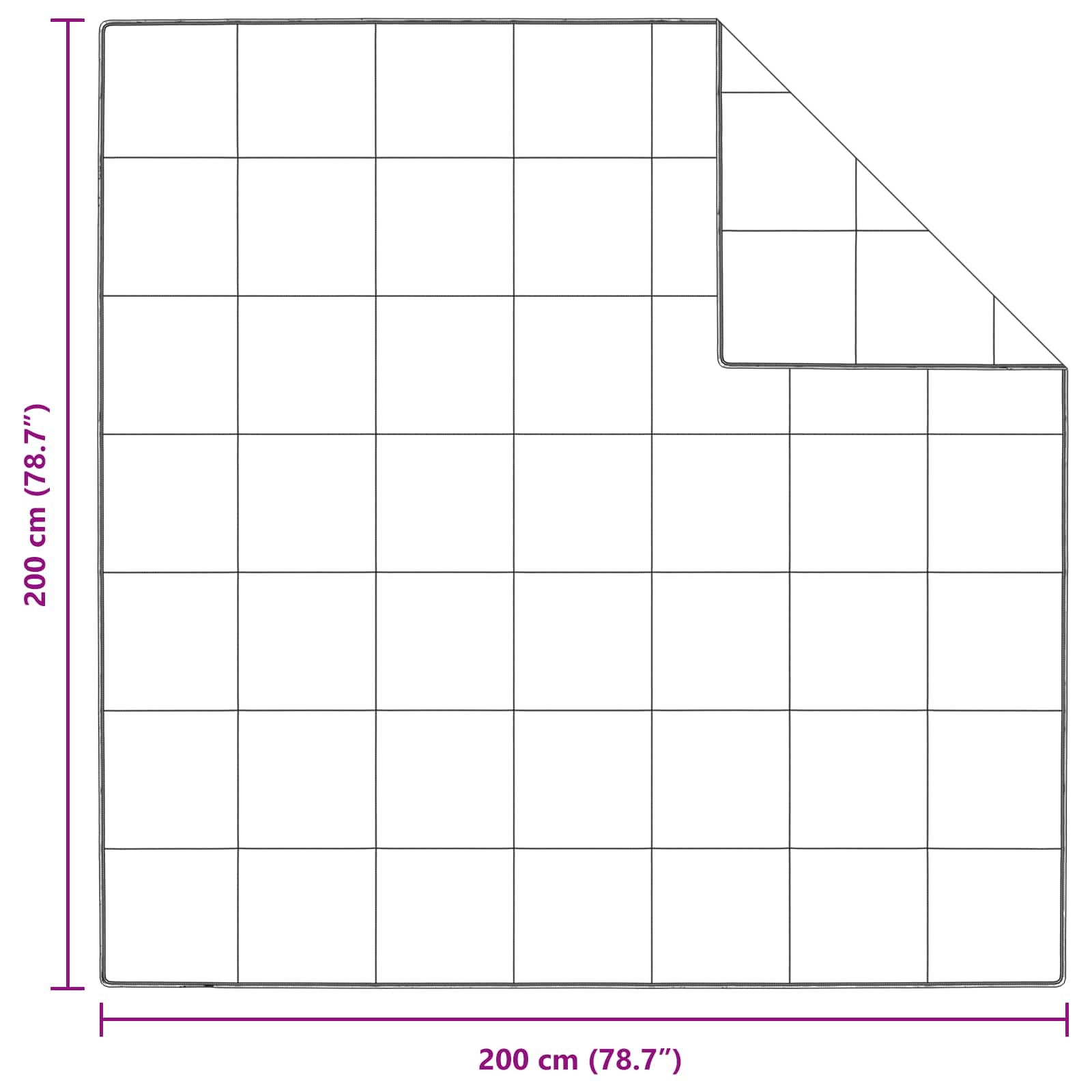 vidaXL Winterbettdecke mit Kissen 3 pcs Weiß Down Feather