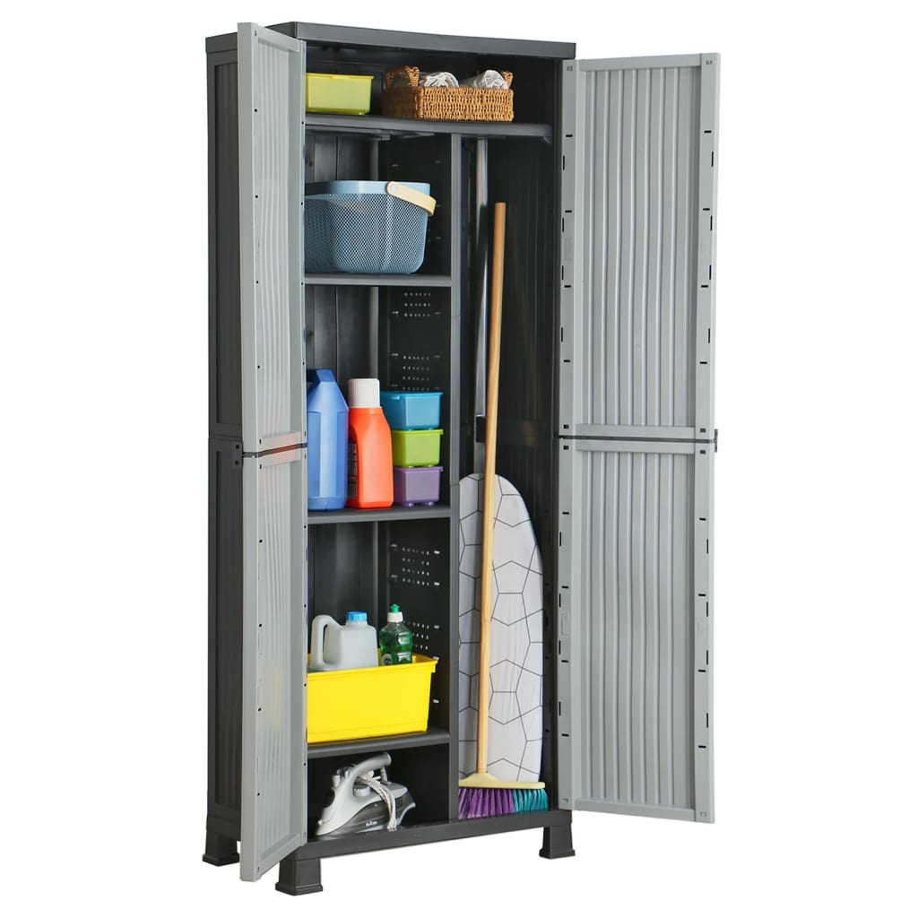 vidaXL Kunststoffschrank 68x39x92 cm