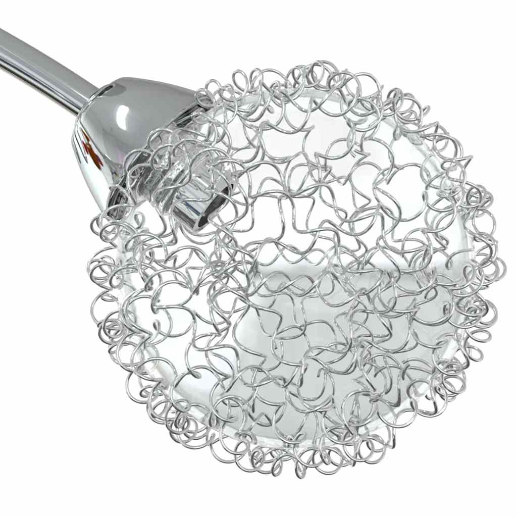 vidaXL Deckenleuchte mit Drahtgeflecht-Schirmen für 4 G9 LED-Leuchten