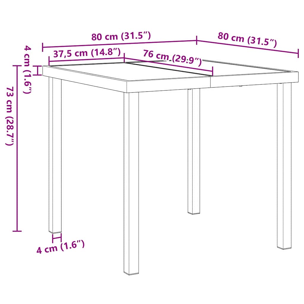 vidaXL Garten Essgruppe mit Kissen 5 pcs Grau Poly-Rattan