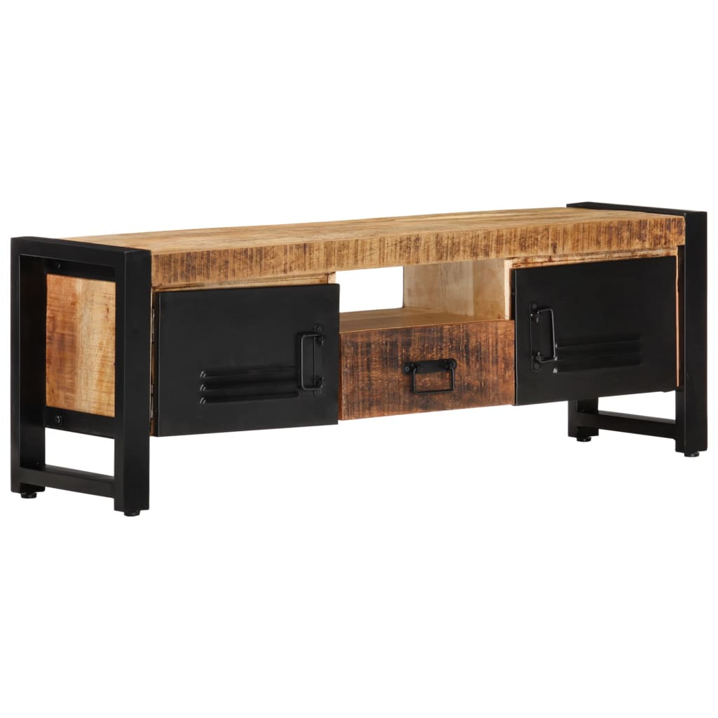 vidaXL TV-Schrank 120x30x40 cm Massivholz Mango