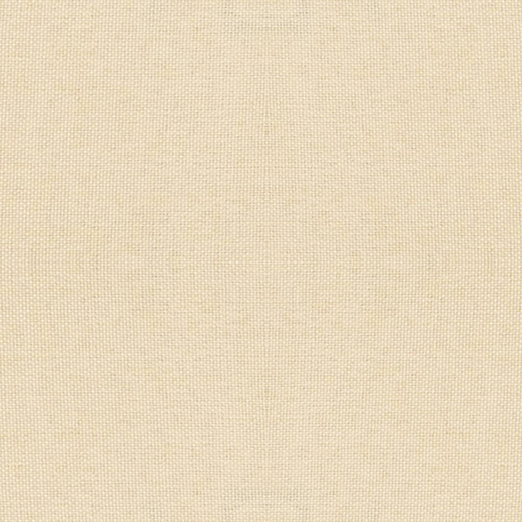 vidaXL Esszimmerstühle 4 Stk. Drehbar Creme Stoff