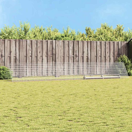 vidaXL Hühnerkäfig Silber 110 x 55 x 55 cm Verzinkter Stahl