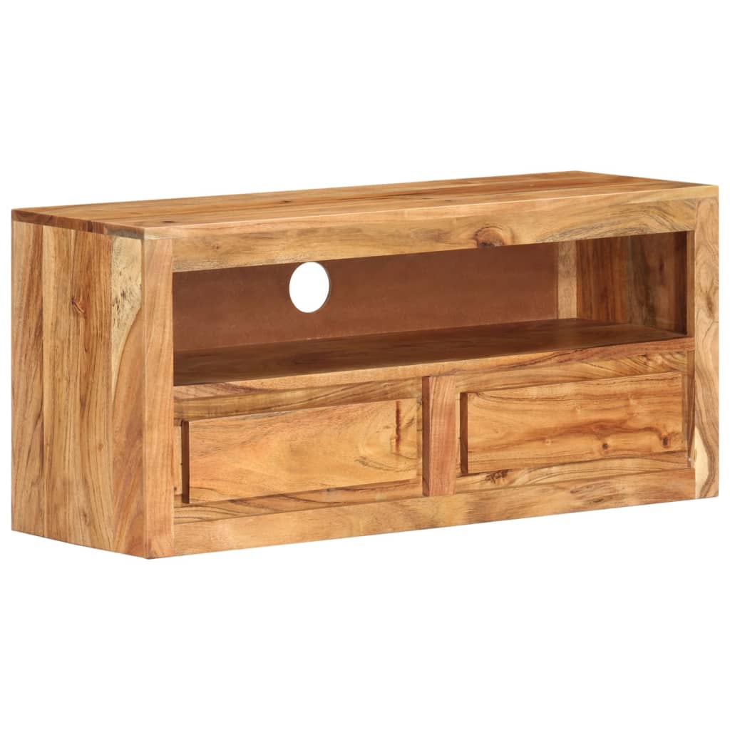 TV-Schränke 2 Stk. 88x30x40 cm Massivholz Akazie