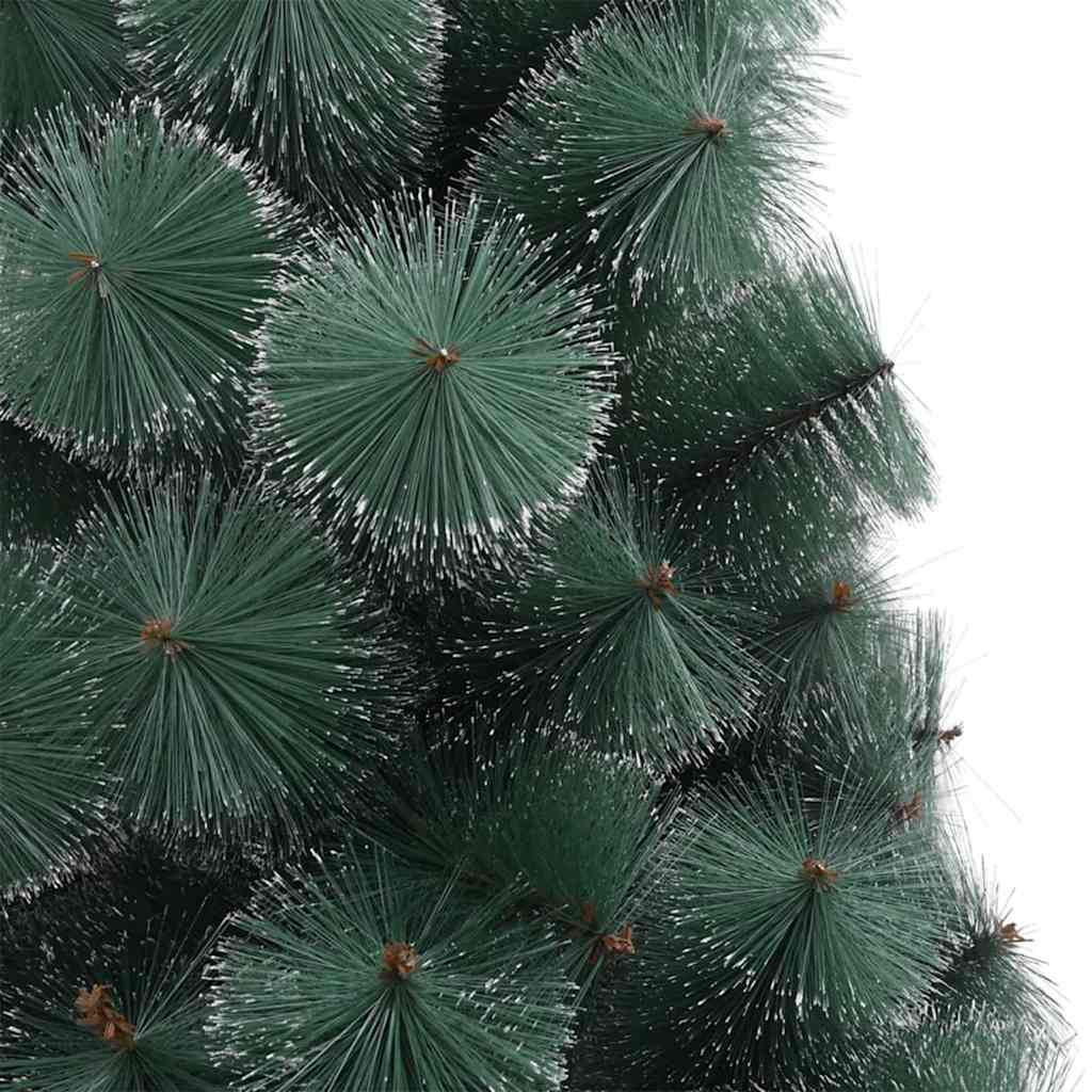 vidaXL Künstlicher beleuchteter Weihnachtsbaum mit Kugel-Set 120 cm