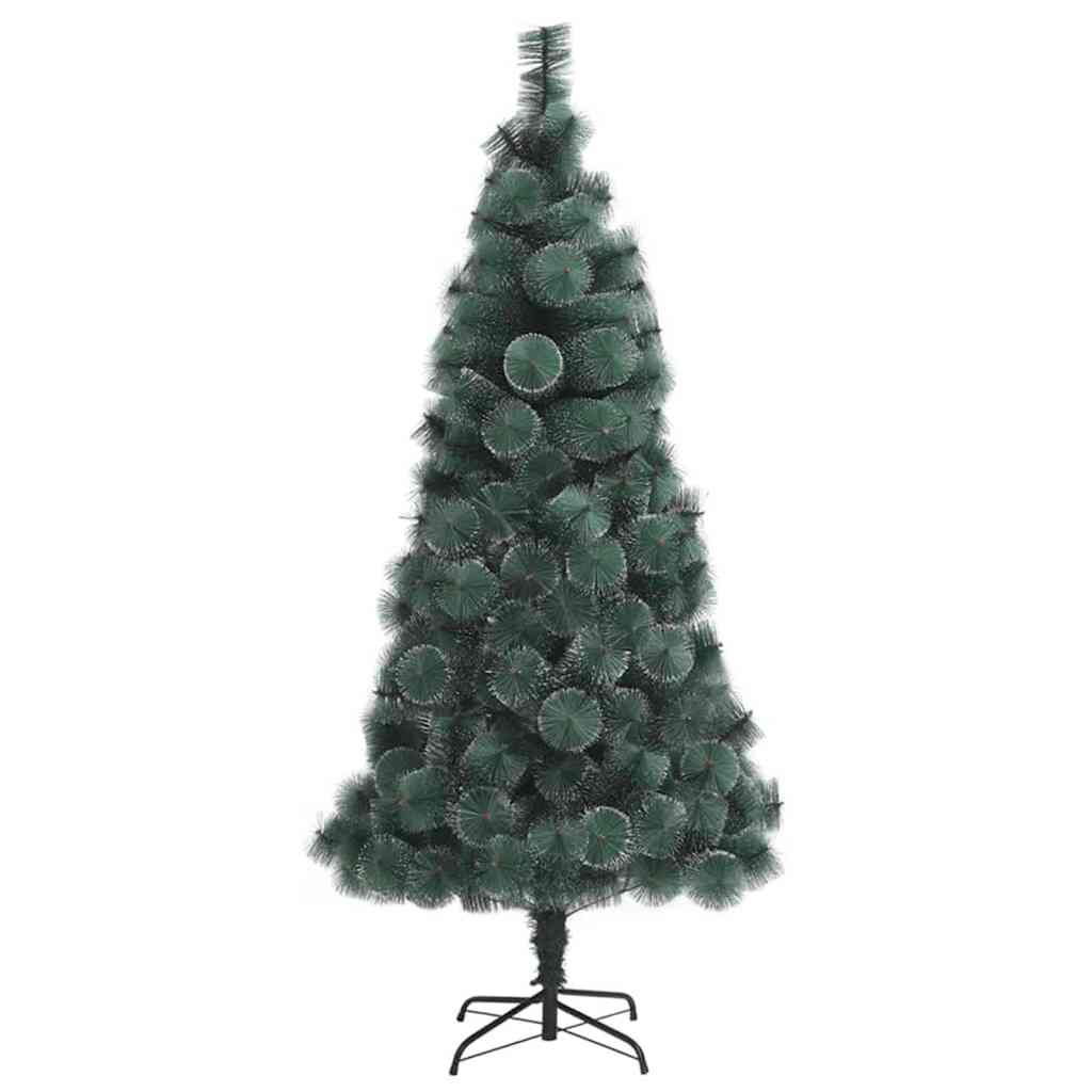 vidaXL Künstlicher beleuchteter Weihnachtsbaum mit Kugel-Set 120 cm