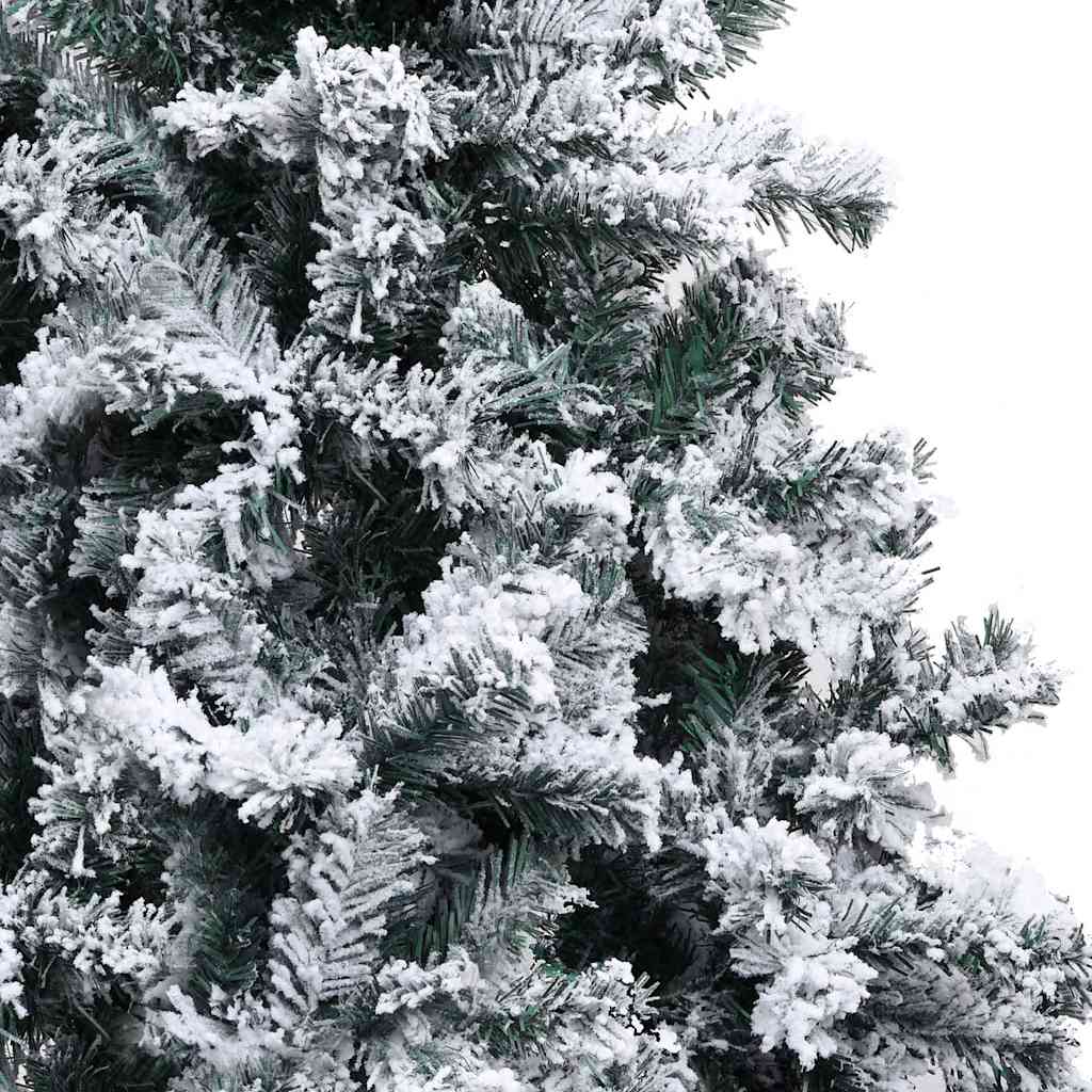 vidaXL Künstlicher Weihnachtsbaum mit 150 LEDs mit Ständer Weiß 120 cm