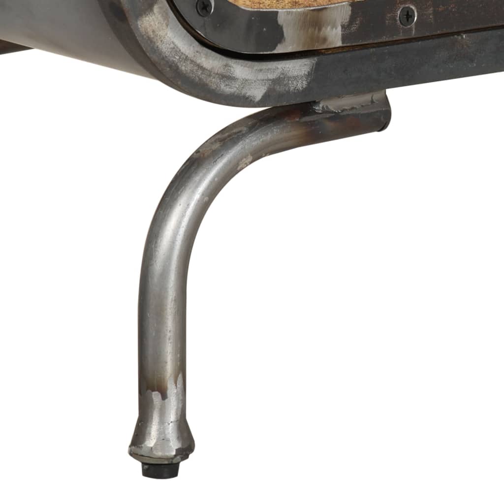 vidaXL TV-Schrank 110x30x42 cm Massivholz Mango