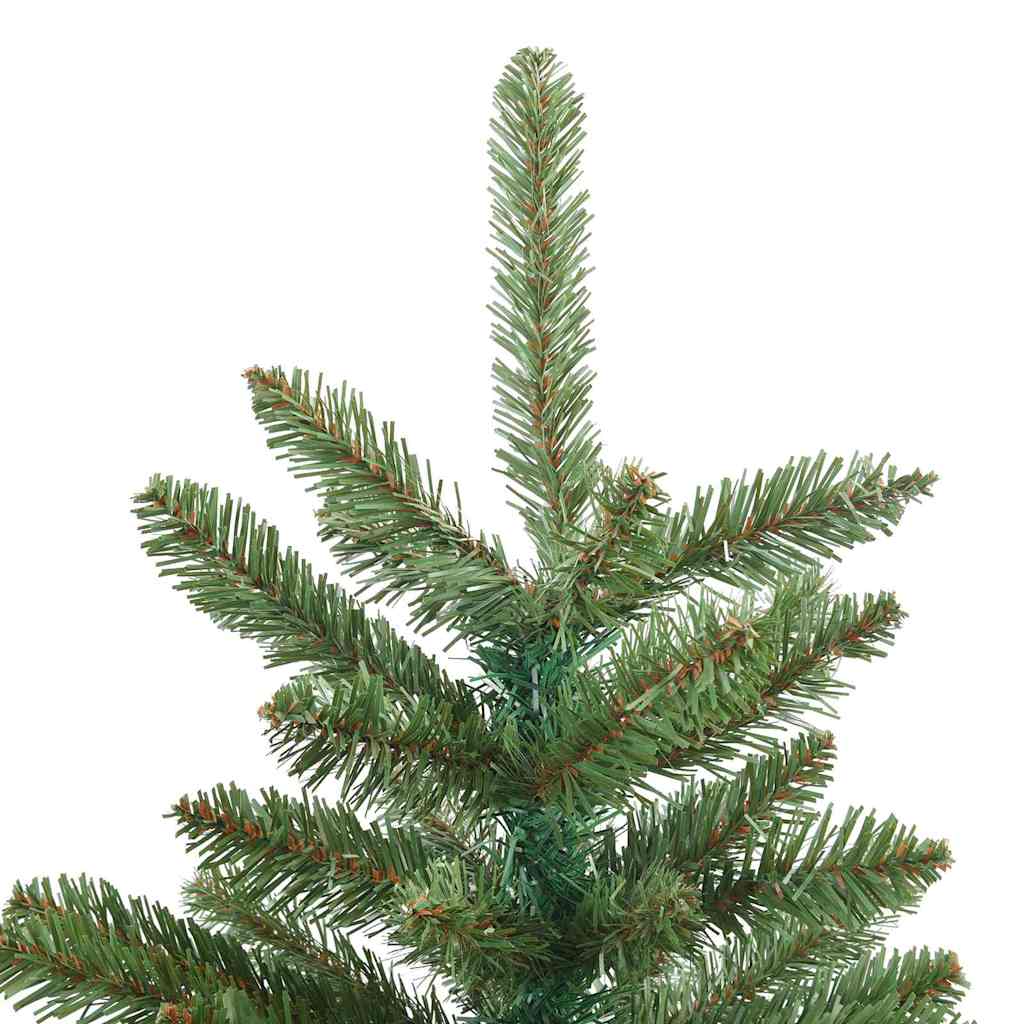 vidaXL Künstlicher klappbarer Weihnachtsbaum Grün 150 cm PVC und Stahl