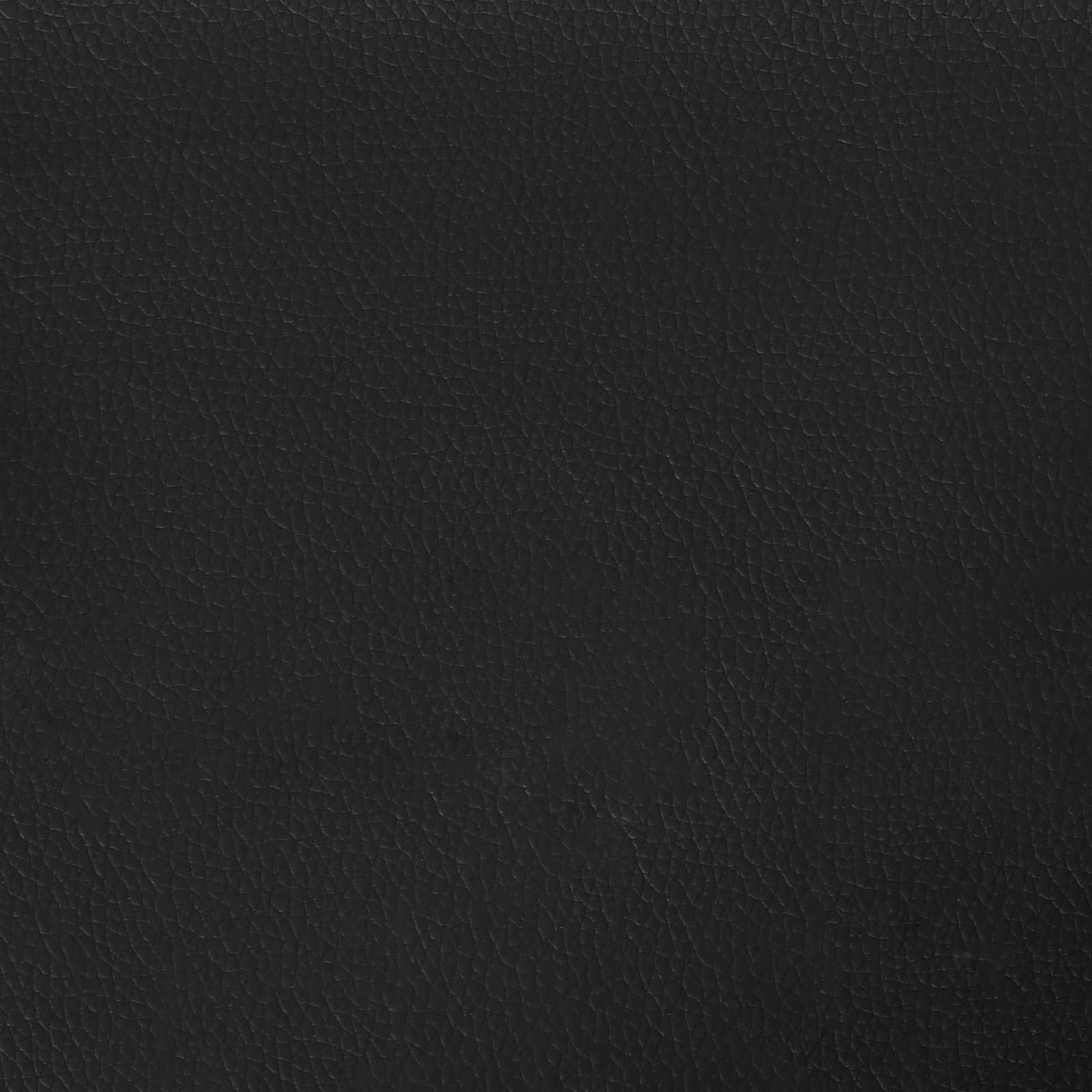 vidaXL Bettgestell mit Matratze mit Matratze 2 pcs Schwarz PVC