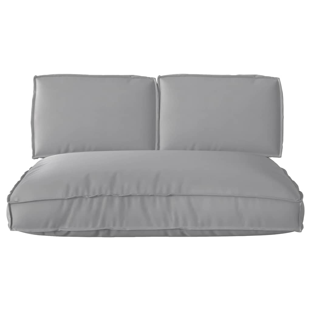 vidaXL Kissenset 3 pcs Grau Oxford-Stoff