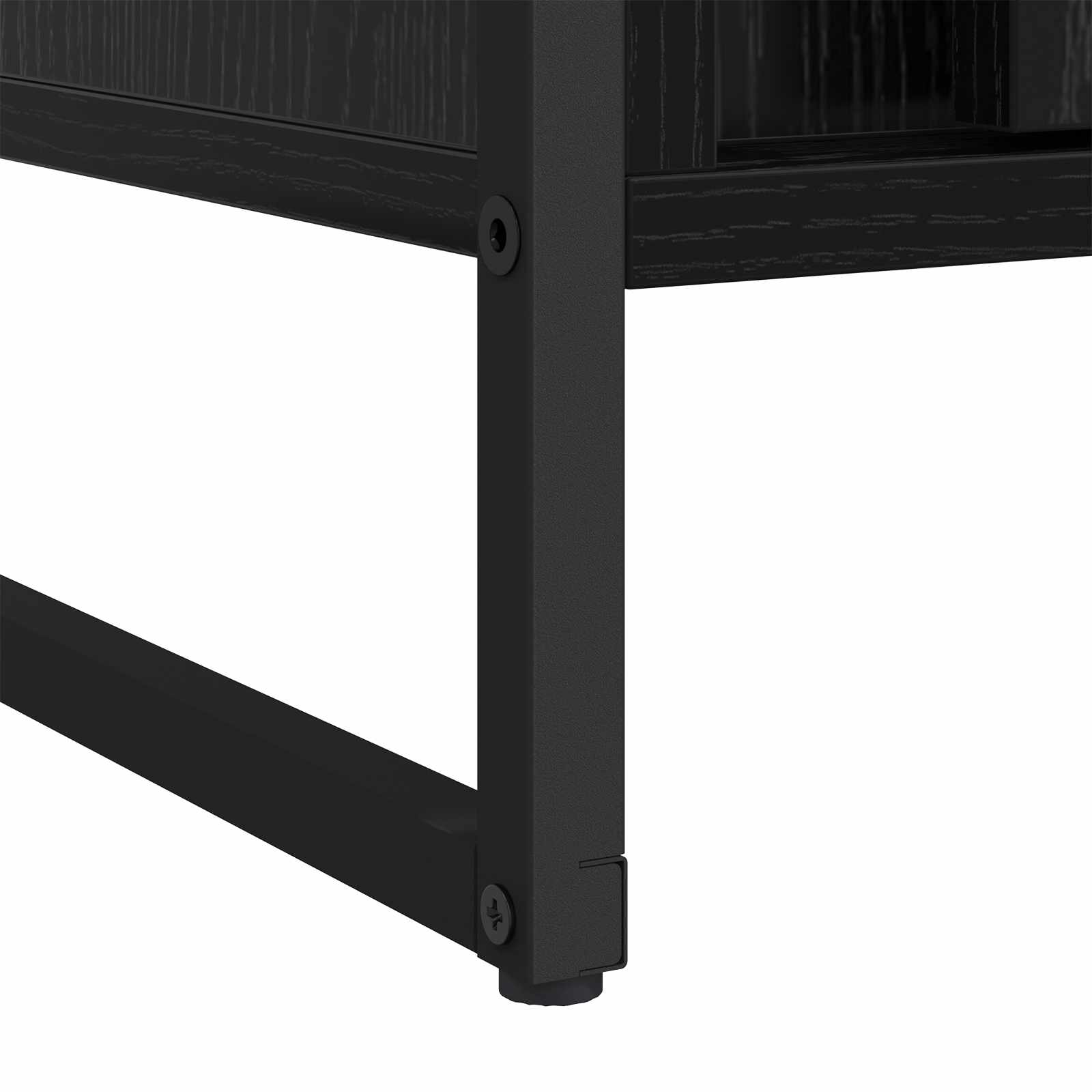 vidaXL Warderobe mit Tür 2 pcs Schwarz Eichen-Optik 50 x 50 x 200 cm