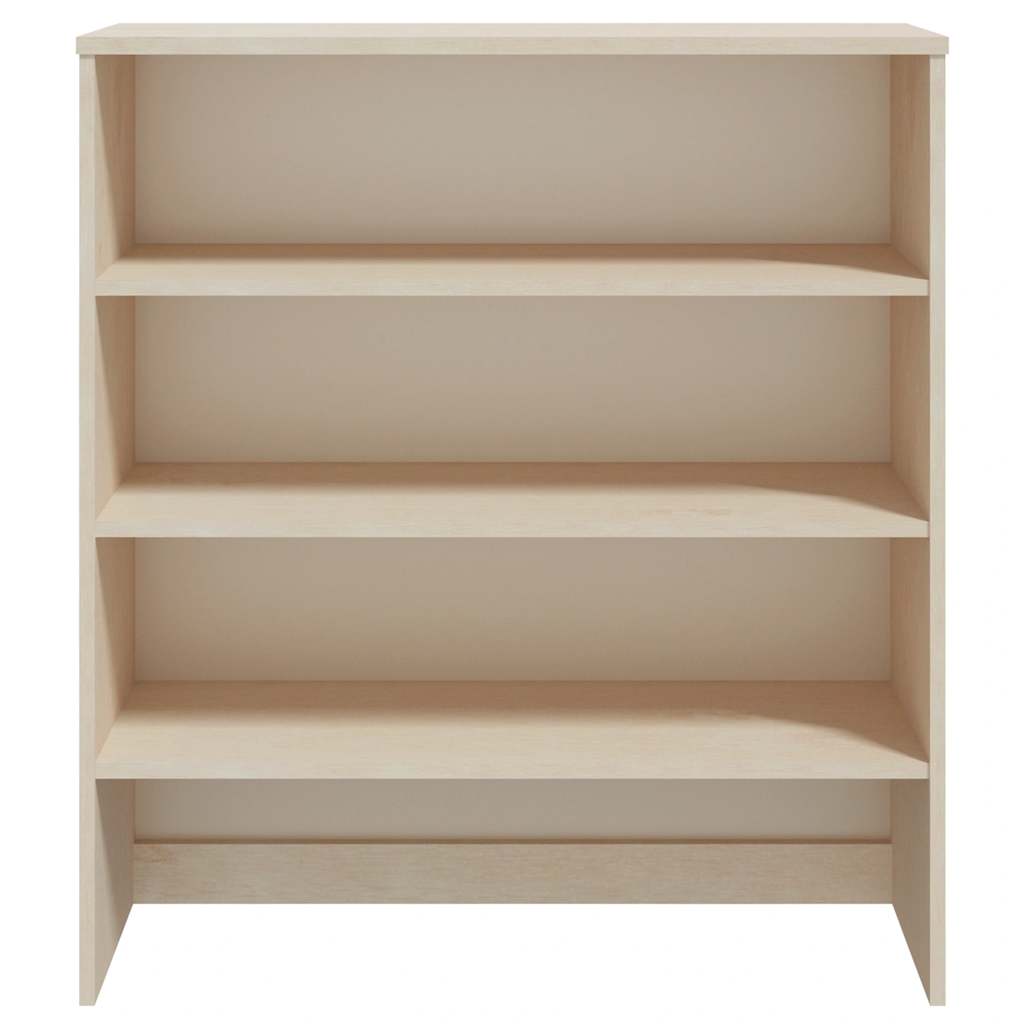 vidaXL Highboard-Oberteil HAMAR Honigbraun 90x30x100 cm Massivholz