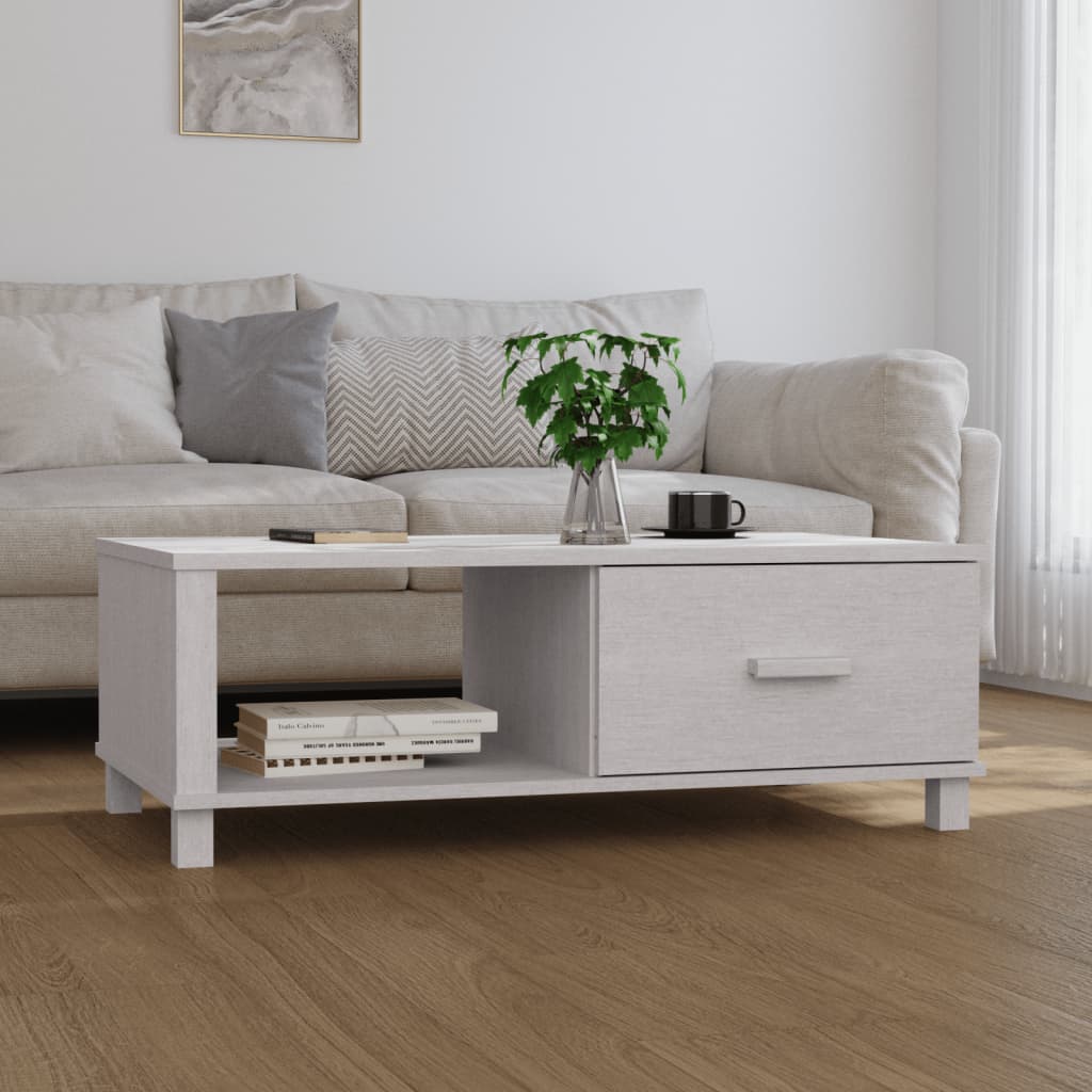 vidaXL Sideboard HAMAR Honigbraun 100x55x35 cm Massivholz Kiefer