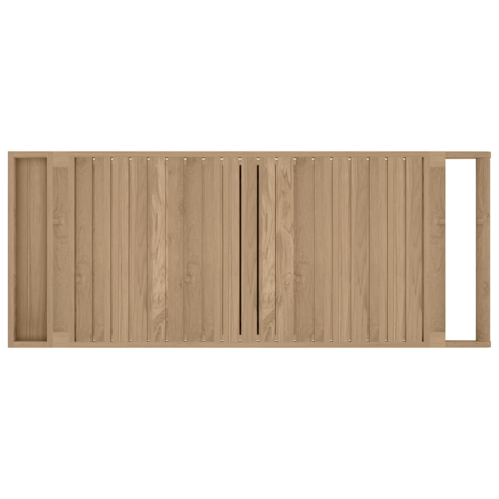 vidaXL Barwagen 120x50x90 cm Massivholz Teak