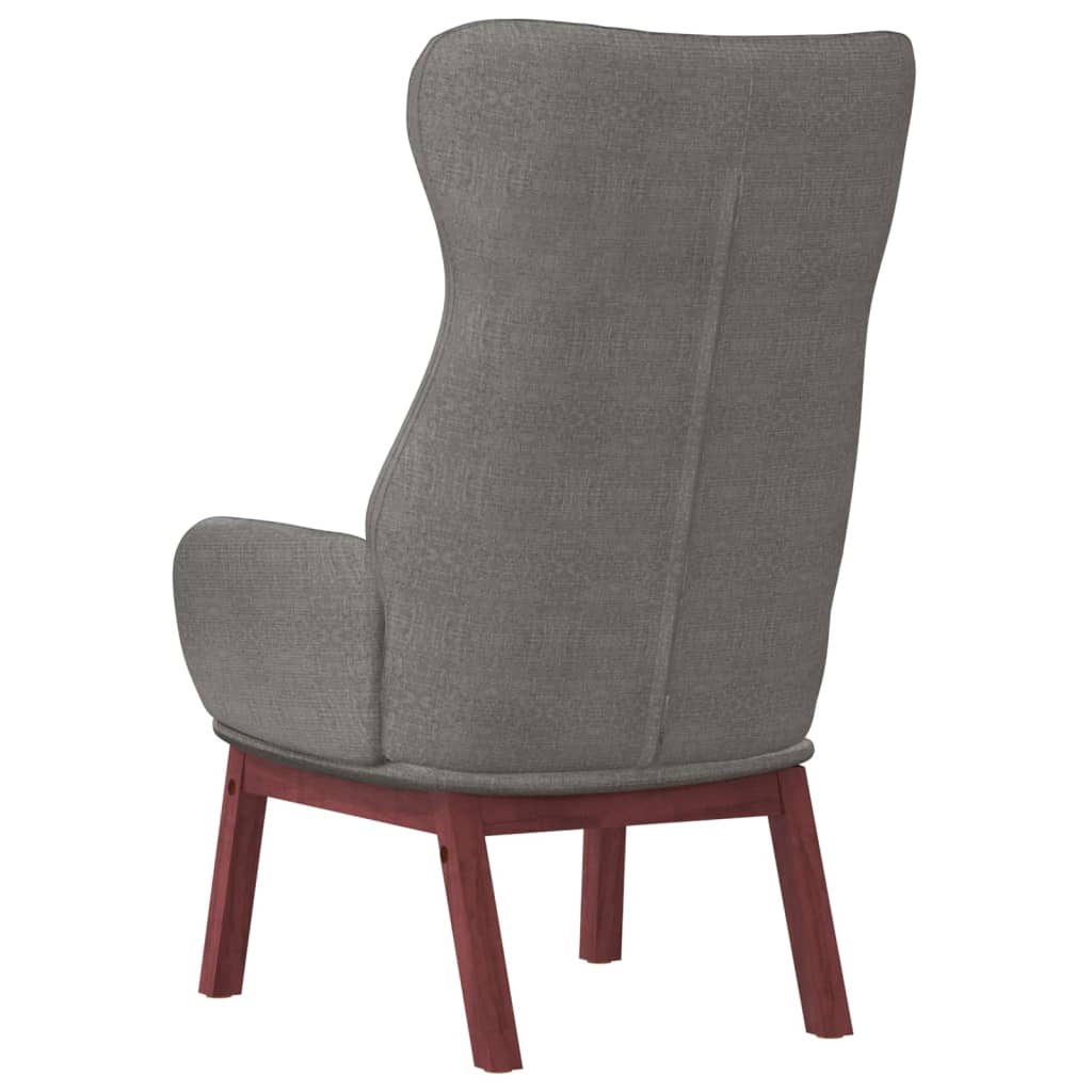 vidaXL Relaxsessel Hellgrau Stoff