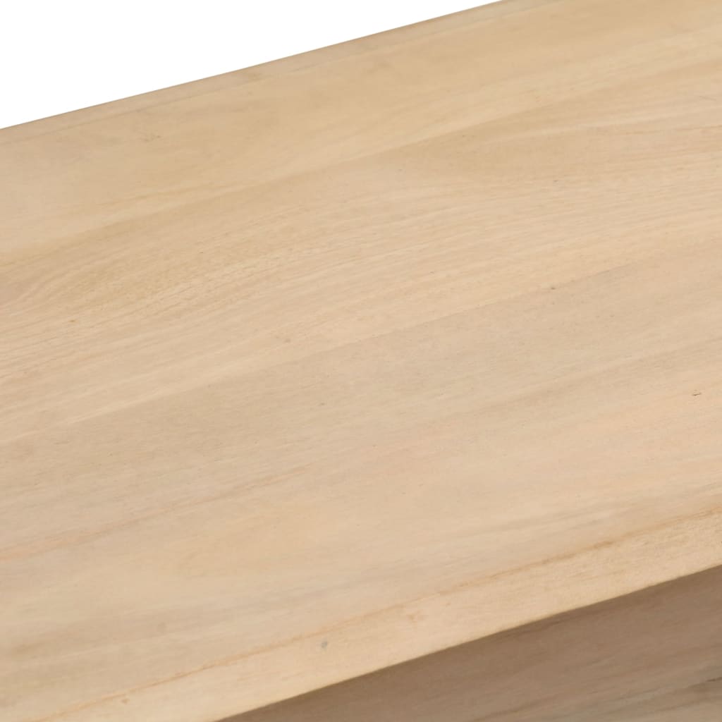 vidaXL Couchtisch 95x40x45 cm Massivholz Mango