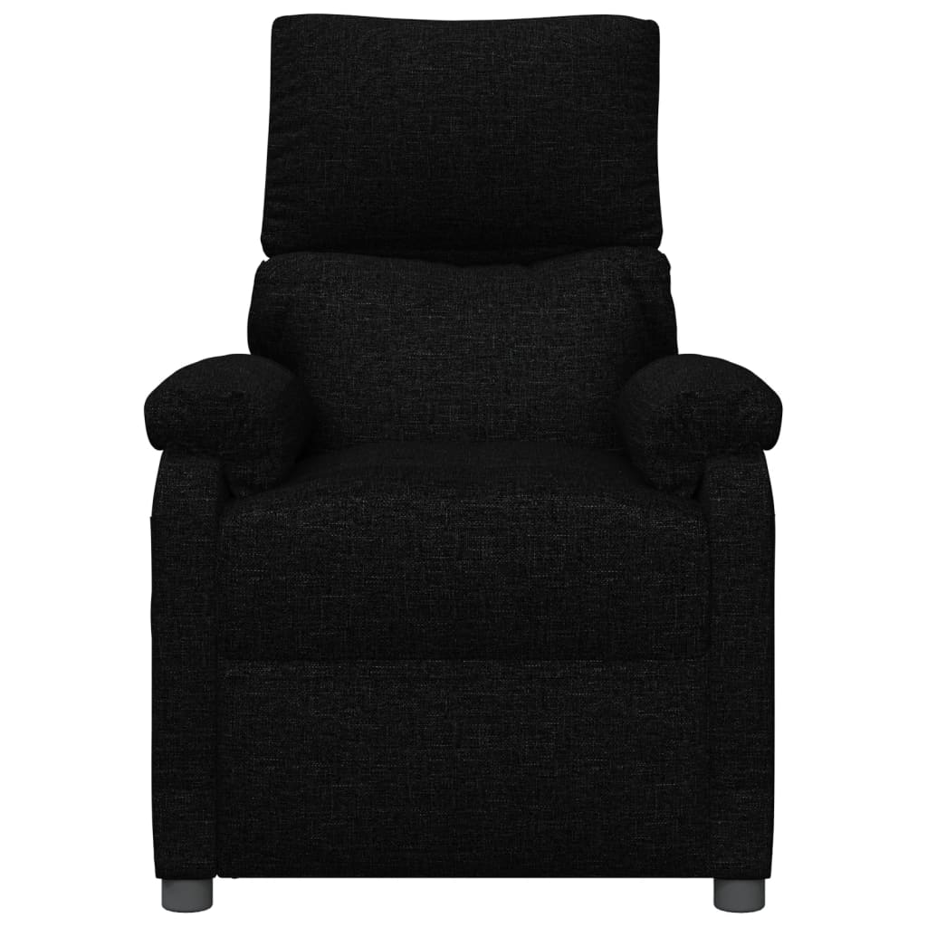 vidaXL Relaxsessel Schwarz Stoff