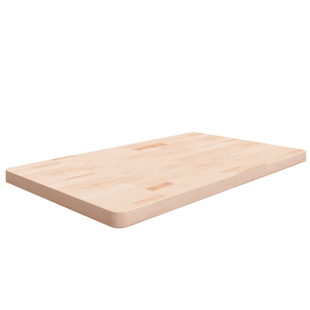 vidaXL Waschtischplatte 80x40x1,5 cm Massivholz Unbehandelt