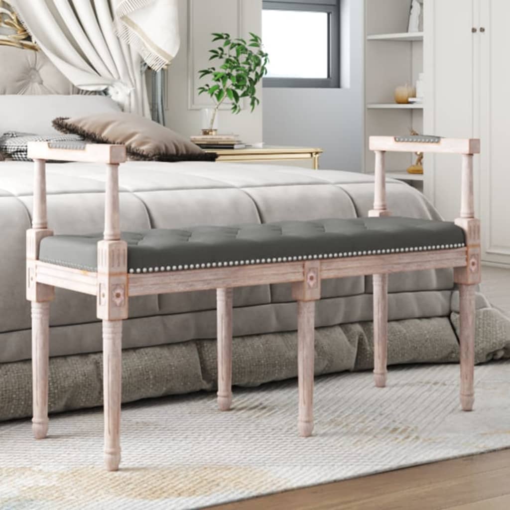 vidaXL Sitzbank 110x40x70 cm Leinen