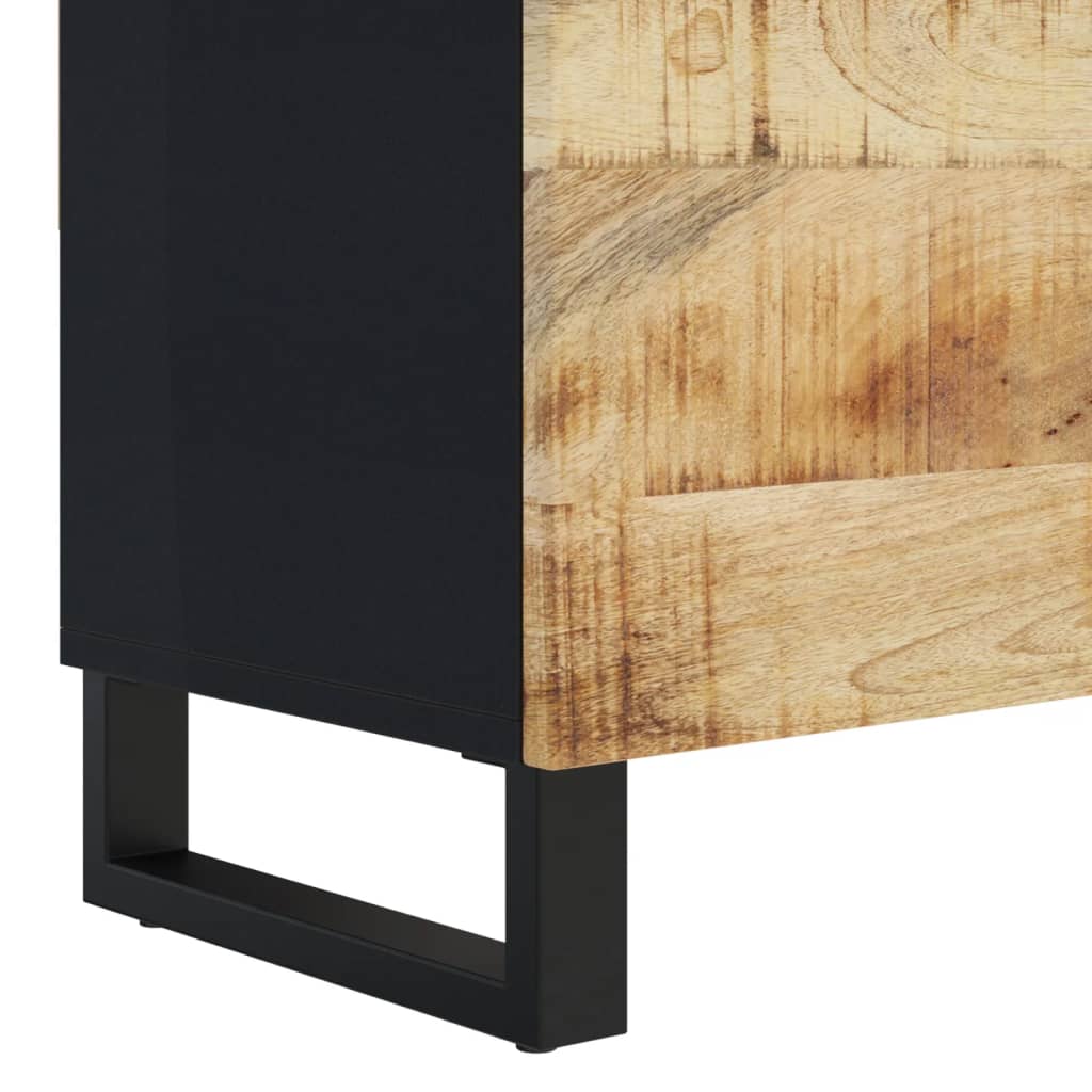 vidaXL TV-Schrank 105x33x46 cm Massivholz Mango