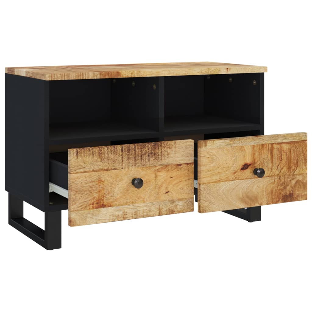 vidaXL TV-Schrank 70x33x46 cm Massivholz Mango