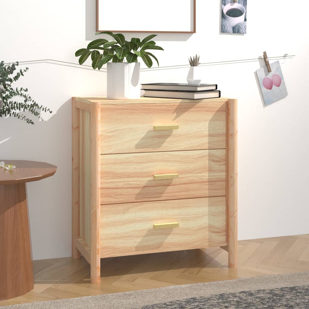 vidaXL Sideboard Weiß 62x38x70 cm Holzwerkstoff