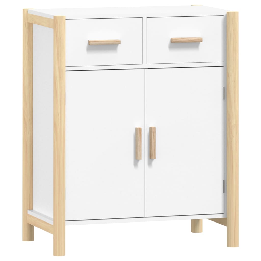 vidaXL Sideboard Weiß 62x38x75 cm Holzwerkstoff