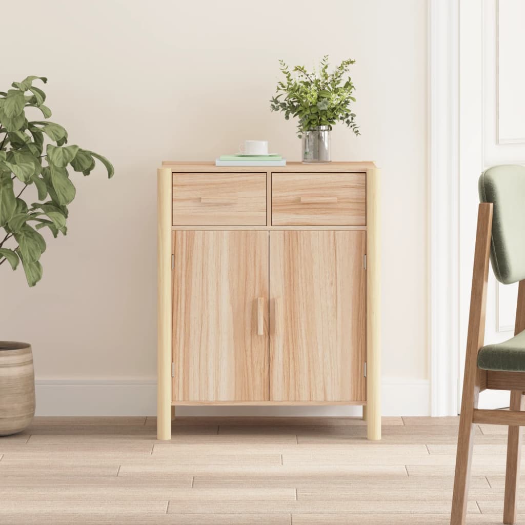 vidaXL Sideboard Weiß 62x38x75 cm Holzwerkstoff