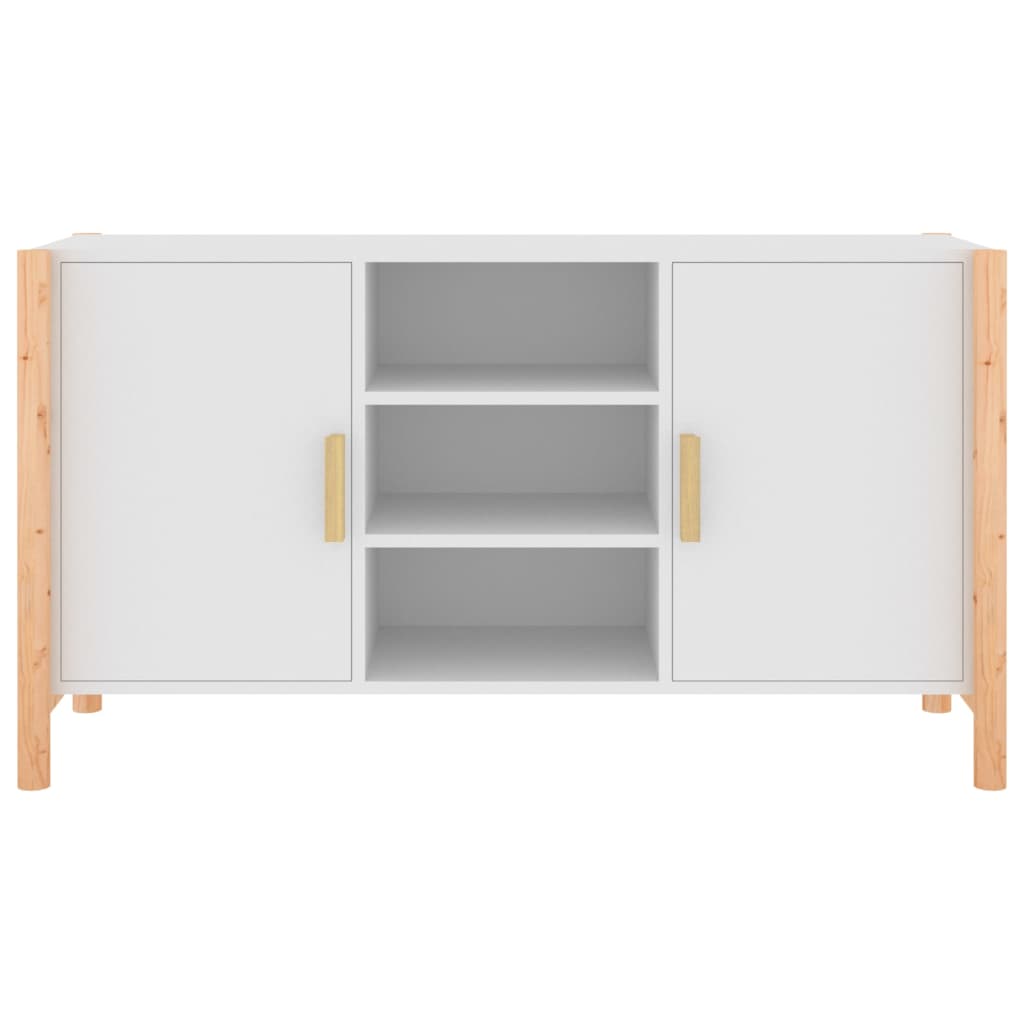 vidaXL Sideboard Weiß 107x38x60 cm Holzwerkstoff