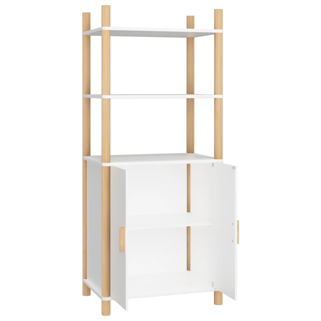 vidaXL Highboard Weiß 60x40x141 cm Holzwerkstoff