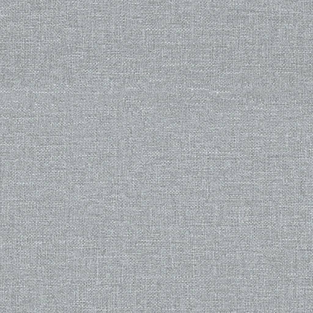 vidaXL Massagesessel Hellgrau Stoff