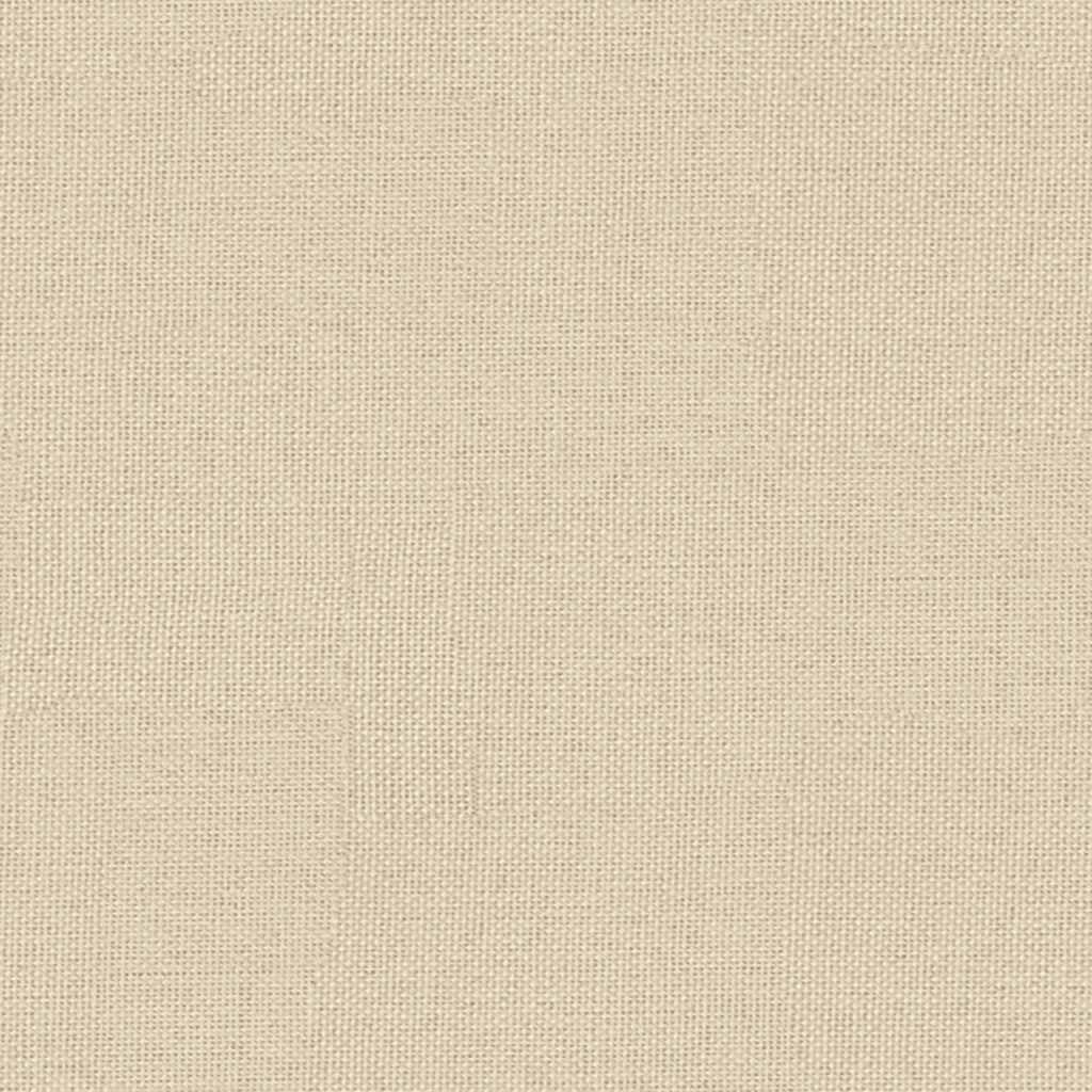 vidaXL Massagesessel Creme Stoff