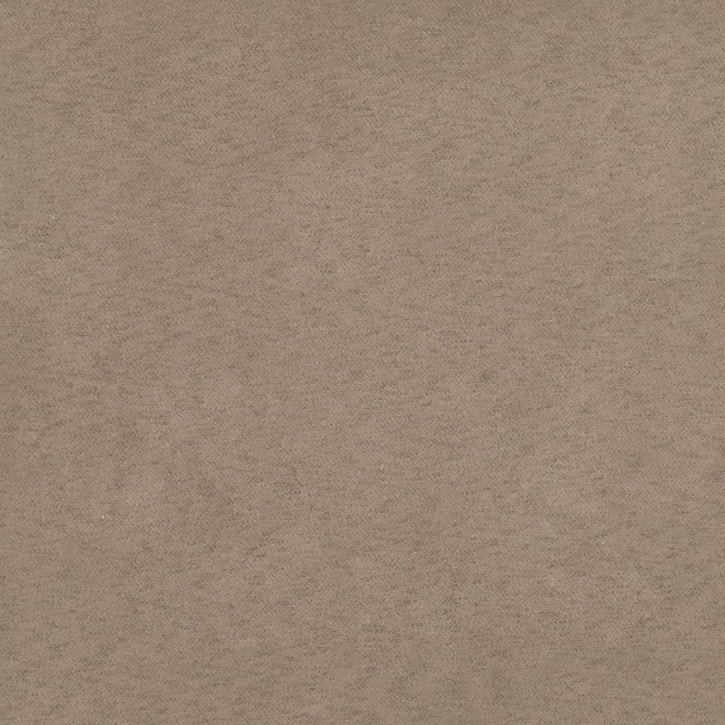 vidaXL Zierkissen 2 Stk. Taupe 40x40 cm Mikrofasergewebe