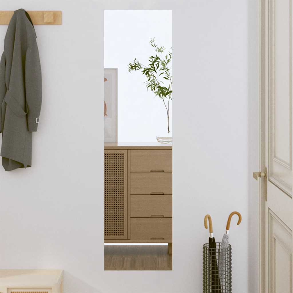 vidaXL Wandspiegel 40 x 40 cm Quadratisch Glas