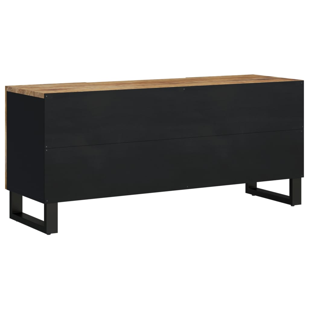 vidaXL TV-Schrank 105x33,5x46 cm Massivholz Mango & Holzwerkstoff