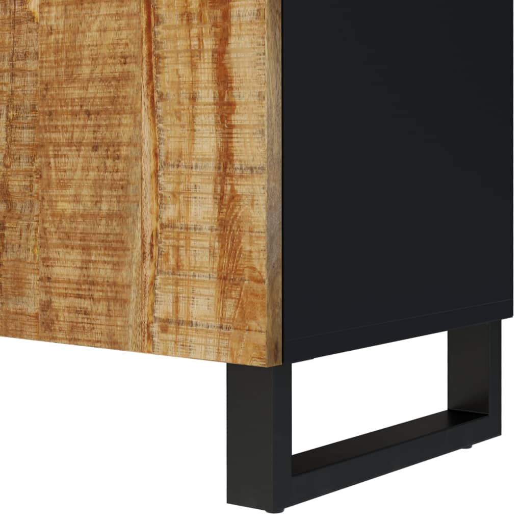 vidaXL TV-Schrank 105x33,5x46 cm Massivholz Mango & Holzwerkstoff