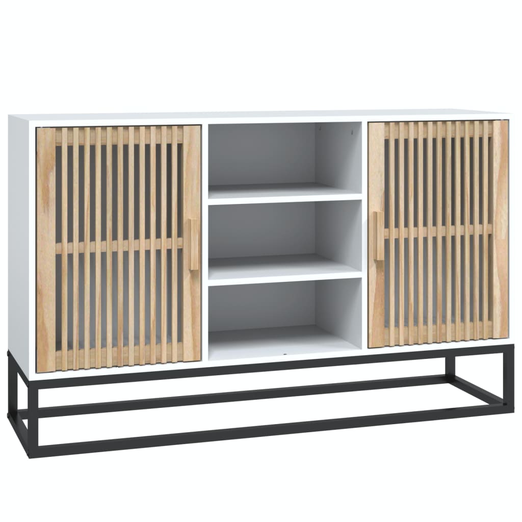 vidaXL Sideboard Weiß 105x30x65 cm Holzwerkstoff