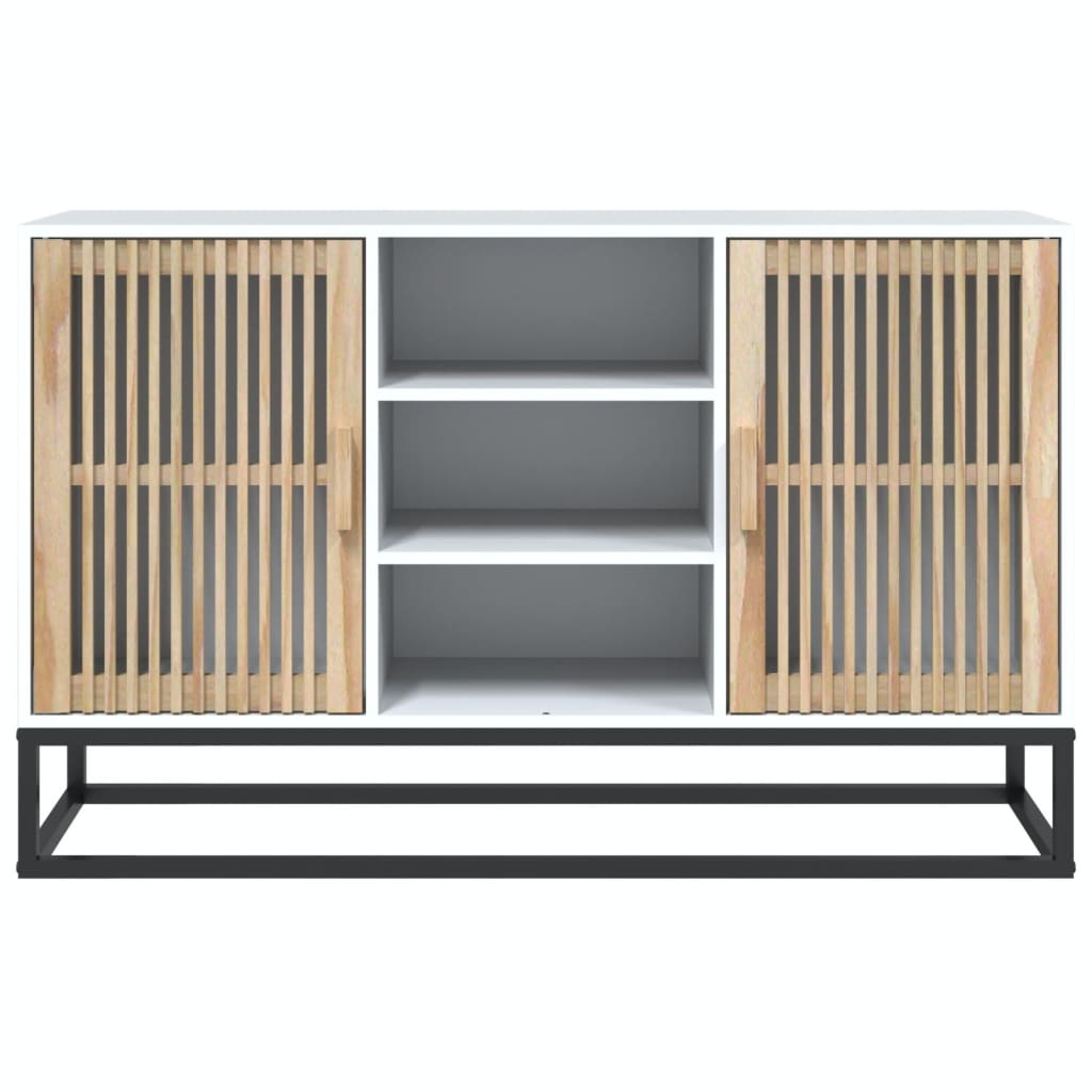 vidaXL Sideboard Weiß 105x30x65 cm Holzwerkstoff