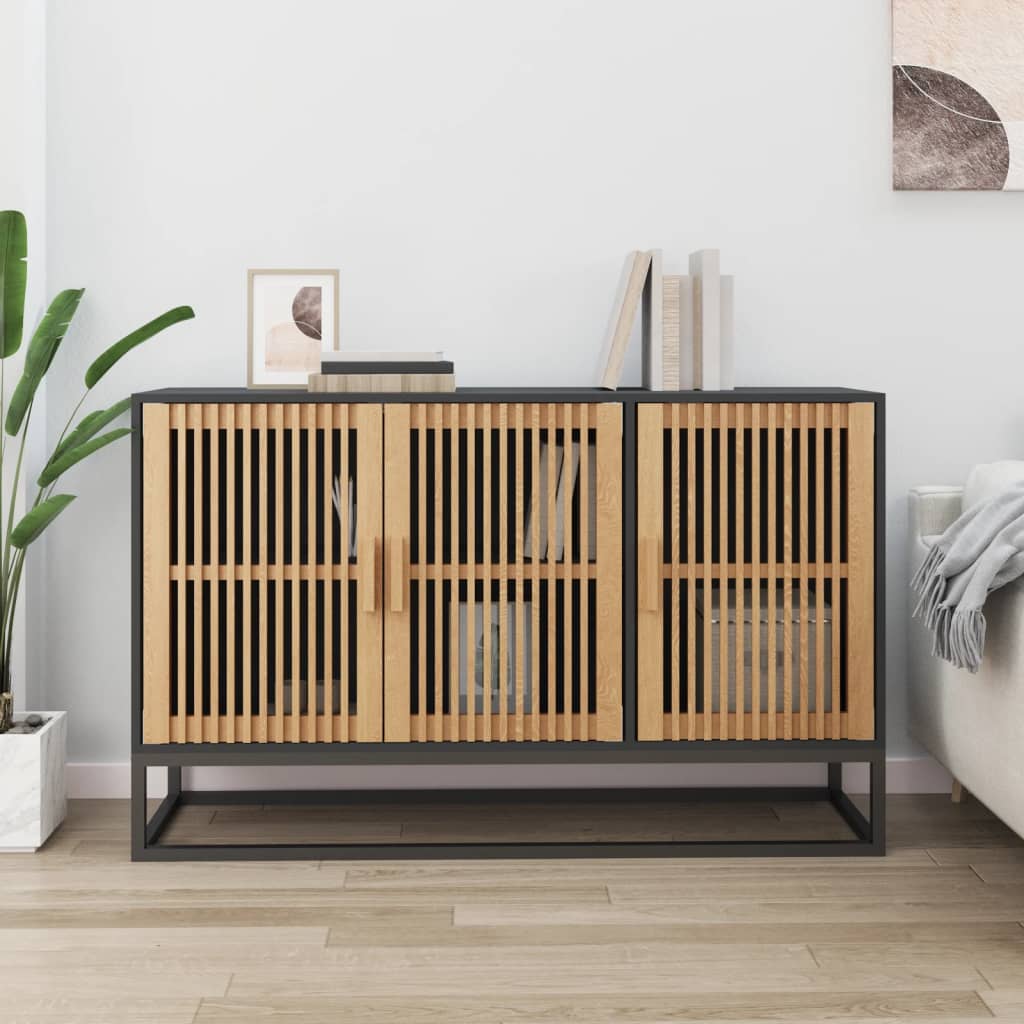 vidaXL Sideboard Weiß 105x30x65 cm Holzwerkstoff