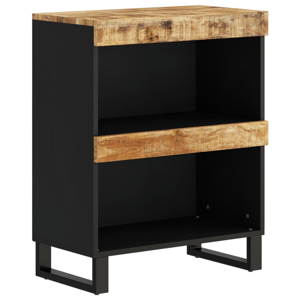vidaXL Beistellschrank 60x33x75 cm Massivholz Mango