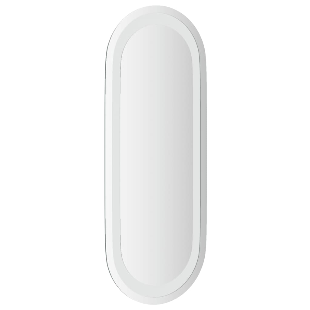 vidaXL LED-Badspiegel 50x20 cm Oval