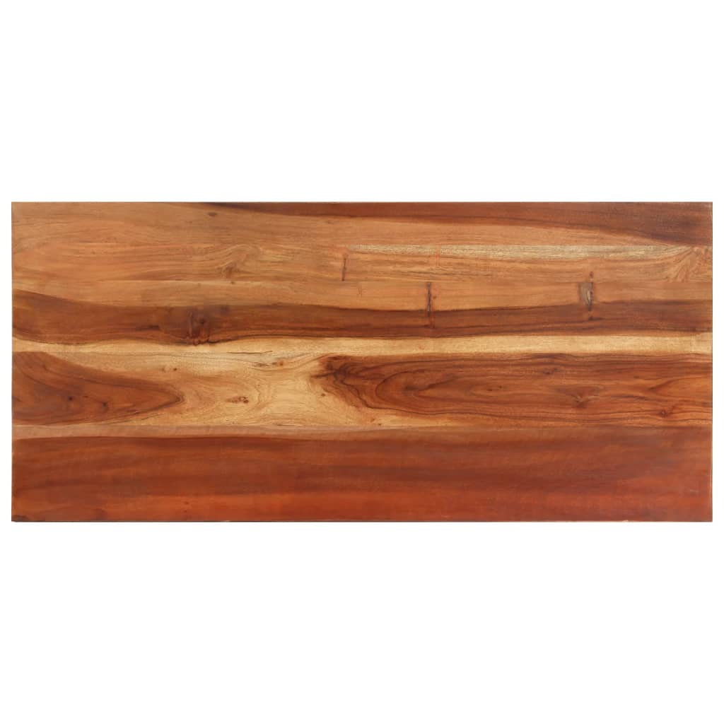 vidaXL Esstisch 110x50x76 cm Massivholz Akazie