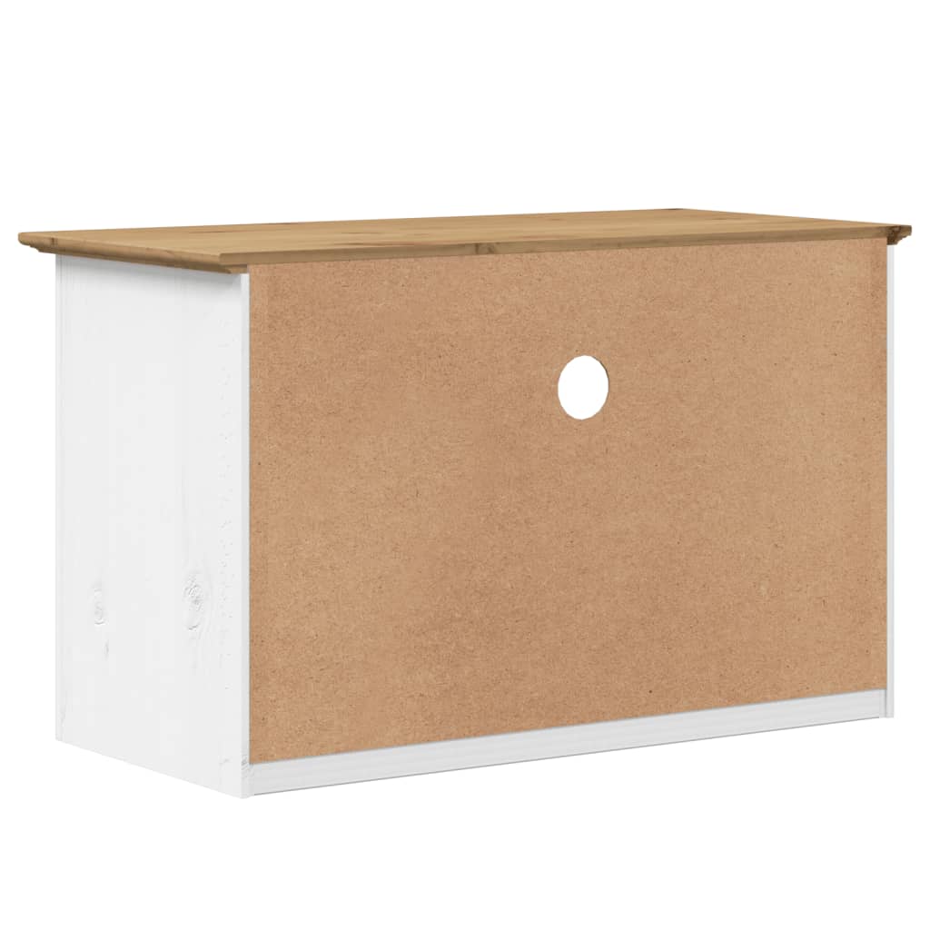 vidaXL TV-Schrank mit 2 Schubladen BODO 91,5x44,5x56 cm Kiefernholz