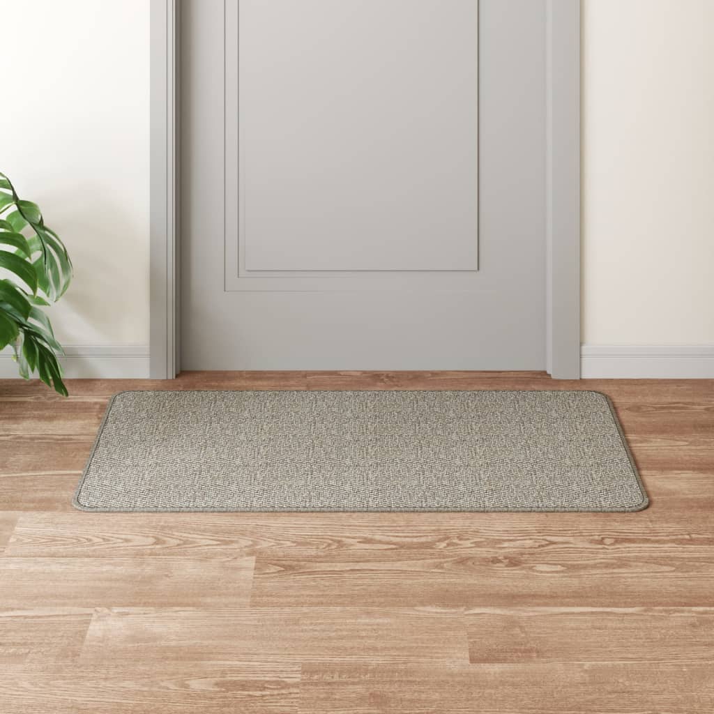 vidaXL Teppichläufer Sisal-Optik Platina 50x100 cm