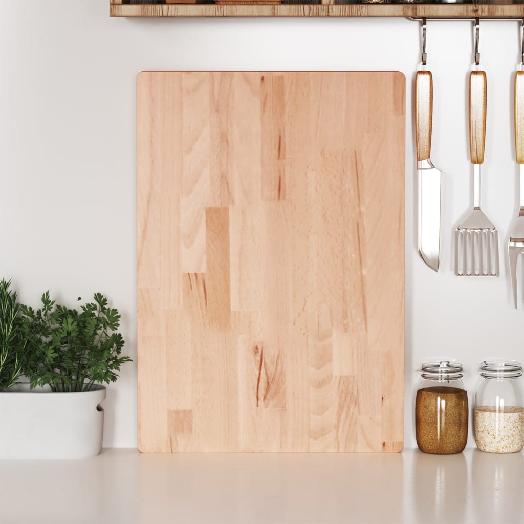 vidaXL Schneidebrett 40x30x4 cm Massivholz Buche