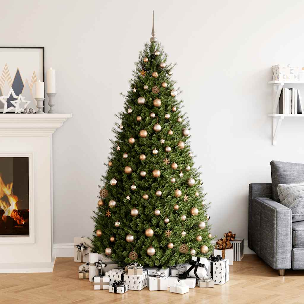 vidaXL 111-tlg. Weihnachtskugel-Set Golden Polystyrol