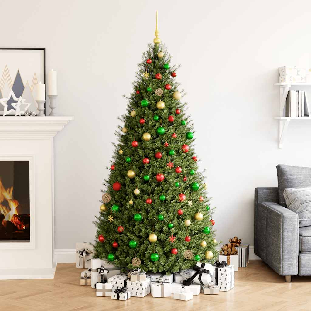 vidaXL 111-tlg. Weihnachtskugel-Set Golden Polystyrol