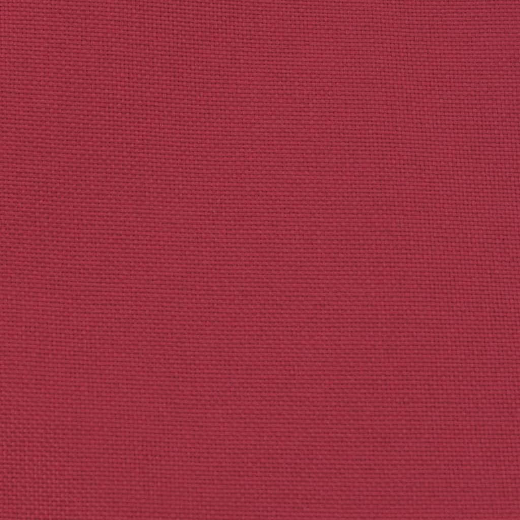 vidaXL Clubsessel Weinrot Stoff