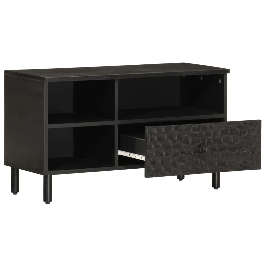 vidaXL TV-Schrank 80x33x46 cm Massivholz Mango